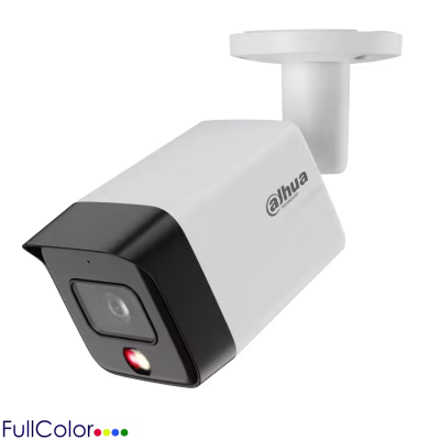 CÁMARA DE VIGILANCIA IP DE ALTA RESOLUCIÓN 4K CON TECNOLOGÍA FULL-COLOR, ILUMINACIÓN INTELIGENTE LED BLANCO Y LENTE DE 2.8MM, VISIÓN NOCTURNA AVANZADA, COMPRESIÓN DE VIDEO H.265, DETECCIÓN DE MOVIMIENTO Y AUDIO INTEGRADO PARA MONITOREO DE SEGURIDAD EFICIENTE