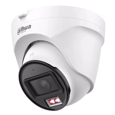 CÁMARA IP TIPO TORRETA INTELIGENTE DE 2 MP CON DOBLE LUZ SMART DUAL LIGHT, VISIÓN NOCTURNA A TODO COLOR, DETECCIÓN DE PERSONAS, MICRÓFONO INTEGRADO Y PROTECCIÓN IP67