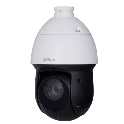 CAMARA DAHUA PTZ DE RED DE 4MPX CON 25X / STARLIGHT / PROTECCION PERIMETRAL / DETECCION FACIAL / SMD 4.0 / SMART H.265+ Y PROTECCION IP66