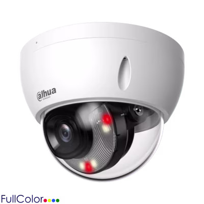CAMARA DAHUA DOMO CUPULA IP WIZSENSE DE 8MPX CON LUZ DUAL INTELIGENTE / SMD PLUS / PROTECCION PERIMETRAL / SMART H.265+ SMART H.264+ / FULLCOLOR / SEGURIDAD CYBERNETICA Y PROTECCION IP67, IK10 CON AMPLIO VOLTAJE