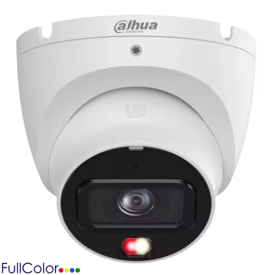 CAMARA DOMO IP DAHUA DE 8MPX CON AUDIO Y SMART DUAL LIGHT / DETECCION HUMANA / SMART H.265+ SMART H.264+ / SEGURIDAD CYBERNETICA Y PROTECCION IP67