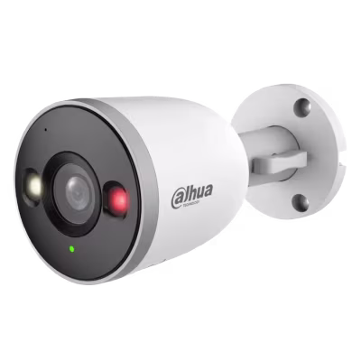 CÁMARA DE SEGURIDAD WIFI DAHUA TIPO BULLET DE 3MPX CON TECNOLOGÍA WIFI6, LENTE 2.8MM, ILUMINACIÓN SMART DUAL LIGHT, VISIÓN NOCTURNA A COLOR, MICRÓFONO INCORPORADO, EMPAREJAMIENTO BLUETOOTH, DETECCIÓN HUMANA Y DE VEHÍCULOS CON INTELIGENCIA ARTIFICIAL PARA MONITOREO AVANZADO