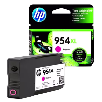 CARTUCHO DE TINTA HP 954XL COLOR MAGENTA ORIGINAL