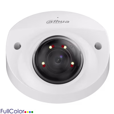 CAMARA DOMO CUPULA DAHUA DE 4MPX CON  LUZ DUAL INTELIGENTE CON LENTE FIJO DE 2.8MM / SMDPLUS / PROTECCION PERIMETRAL / SMART H.265+ SMART H.264+ / FULLCOLOR PROTECCION PERIMETRAL Y PROTECCION IP67