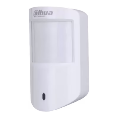 DETECTOR PIR INALAMBRICO INTERIOR / INMUNIDAD DE MASCOTAS / 3 NIVELES DE SENSIBILIDAD / LED INDICADOR / COMPENSACION AUTOMATICA DE TEMPERATURA / ALARMA DE BATERIA BAJA