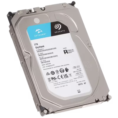 SEAGATE ST2000VX017 - DISCO DURO DE 2TB / SKYHAWK / 6GBIT/S / 3.5" / SATA III / 5400RPM/ 256 CACHE / RECOMENDADO PARA VIDEOVIGILANCIA