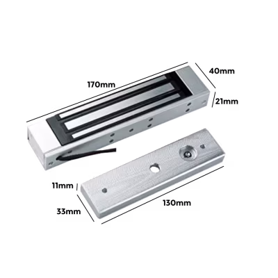 CERRADURA MAGNETICA SPTLINE DE 300LBS SIN SEÑAL FEEDBACK