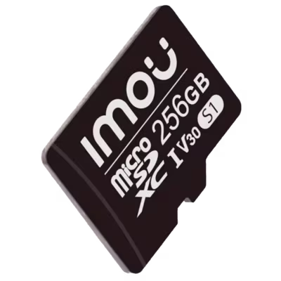 MEMORIA MICROSD IMOU CON CAPACIDAD DE 256GB CLASE 10 / VELOCIDAD UHS CLASE U3 / 95MB/S LECTURA / 38MB/S ESCRITURA