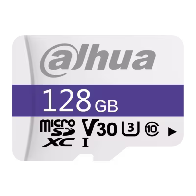 TARJETA DE MEMORIA MICRO SD DAHUA DE 128 GB  DE ALTA RESISTENCIA S100 CON FABRICACION PRESISA, INSPECCION ESTRICTA ASEGURADA Y RENDIMIENTO ESTABLE DE ALTA CALIDAD