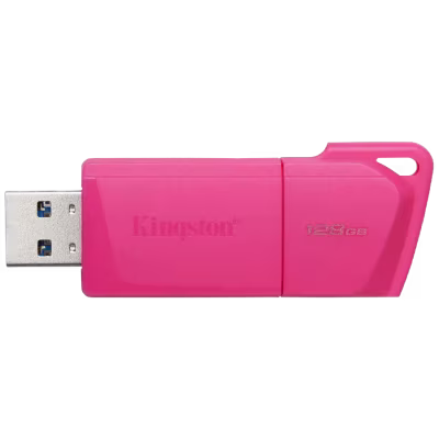 MEMORIA USB ROSA DE 128GB KINGSTON EXODIA CON INTERFAZ USB 3.2 DE ALTA VELOCIDAD IDEAL PARA ALMACENAR DOCUMENTOS FOTOS VIDEOS RESPALDOS DE INFORMACIÓN USO ESCOLAR OFICINA HOGAR DISEÑO PORTÁTIL RESISTENTE MARCA CONFIABLE Y ALTA COMPATIBILIDAD MULTIDISPOSITIVO