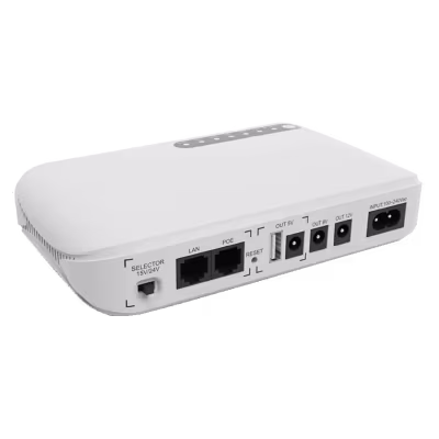 MINI UPS POE PORTÁTIL DE ALTA CAPACIDAD 8800MAH SPTLINE PARA ALIMENTACIÓN ININTERRUMPIDA DE ANTENAS, ROUTERS, EQUIPOS DE RED, SISTEMAS POS, CONSOLAS DE VIDEOJUEGOS Y DISPOSITIVOS ELECTRÓNICOS