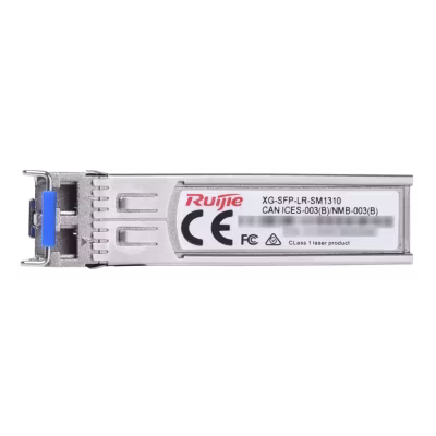 MÓDULO TRANSCEPTOR ÓPTICO SFP+ 10GBASE-LR DE ALTA VELOCIDAD CON ALCANCE DE 10 KM, LONGITUD DE ONDA 1310 NM, CONECTOR DUPLEX LC Y MONITOREO DIGITAL DOM PARA FIBRA MONOMODO