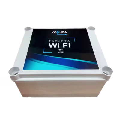 MODULO WIFI LITE COMPATIBLE CON TODOS LOS ENERGIZADORES YONUSA / APLICACION GRATUITA YONUSA PLUS COMPATIBLE CON SISTEMA IOS Y ANDROID PARA NOTIFICACIONES DE EVENTOS