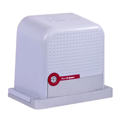 MOTOR CORREDIZO PARA PORTONES DE HASTA 600 KG CON CICLOS POR HORA DE 80, Y 127-220V 60HZ MARCA NICE CON ALTO TORQUE, FUNCIONAMIENTO SILENCIOSO Y TECNOLOGÍA BRASILEÑA PARA USO RESIDENCIAL Y COMERCIAL