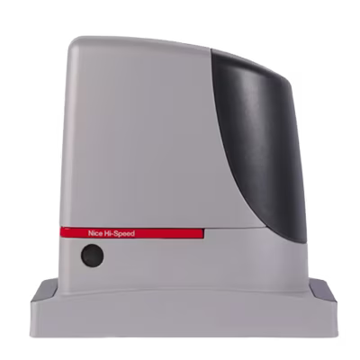 MOTOR NICE PARA PORTONES DESLIZANTES DE HASTA 1200KG, SISTEMA ELECTROMECÁNICO DE USO INTENSIVO, CENTRAL ELECTRÓNICA INTELIGENTE CON CONTROL DE FUERZA Y VELOCIDAD, ARRANQUE, PARADA SUAVE, APRENDIZAJE AUTOMÁTICO DEL RECORRIDO, ALTA CONFIABILIDAD PARA APLICACIONES RESIDENCIALES Y CONDOMINIALES