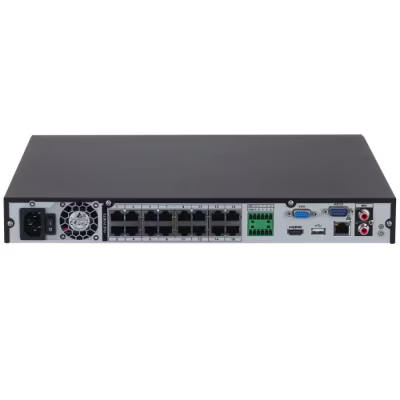 GRABADOR DE VÍDEO EN RED LITE DE 16 CANALES, 1U, CON 16 PUERTOS POE, SOPORTE PARA 2 DISCOS DUROS Y VIGILANCIA IP DE ALTA RESOLUCIÓN