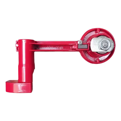 KIT DE PALANCA DE DESBLOQUEO MANUAL PARA MOTOR DE PORTÓN CORREDIZO PECCININ DZ LIGHT 600 Y 800, SISTEMA DESTRABE DE EMERGENCIA COLOR ROJO, ACCESORIO MECÁNICO DE SEGURIDAD PARA LIBERACIÓN MANUAL Y MANTENIMIENTO DE AUTOMATIZACIÓN