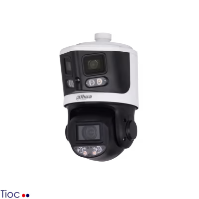 CÁMARA IP PTZ DE 8 MP CON GIRO HORIZONTAL DE 180°, LENTE MOTORIZADO, VISIÓN NOCTURNA IR Y LUZ BLANCA, AUDIO BIDIRECCIONAL, AUTO-TRACKING INTELIGENTE Y COMPATIBILIDAD POE+ PARA VIGILANCIA AVANZADA