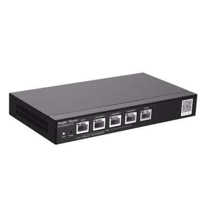 ROUTER DE OFICINA POE ADMINISTRADO EN LA NUBE DE ALTO RENDIMIENTO CON 5 PUERTOS Y FUNCIONES AVANZADAS DE SEGURIDAD Y OPTIMIZACIÓN DE RED