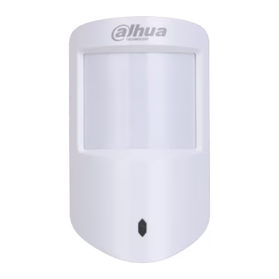 SENSOR DE MOVIMIENTO PIR INALAMBRICO PARA ALARMA DAHUA DHI-ARD1233-W2(868) DAHUA / GRADO 2 / ALCANCE DE DETECCION DE 12 METROS 90° / ANTIMASCOTAS