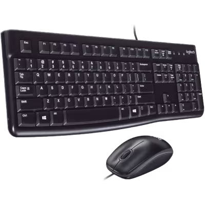 COMBO TECLADO MOUSE LOGITECH MK120