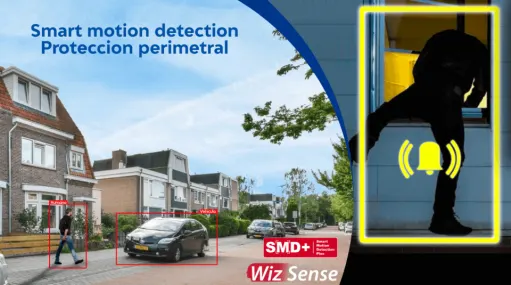 Camara de 8mpx Dahua SMD PLUS  proteccion perimetral HDW2841