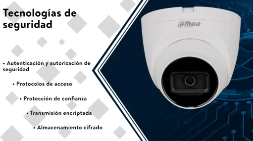Camara domo 8mpx WDR Y Cyberseguridad Dahua