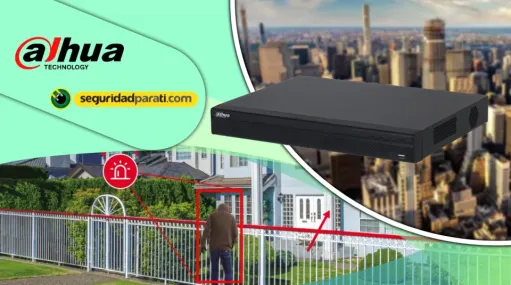 NVR DAHUA CON PROTECCION PERIMETRAL