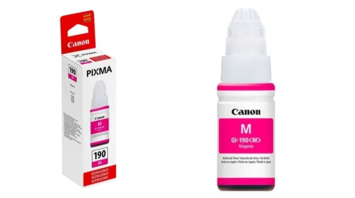 Botella de Tinta Canon GI-190 Magenta