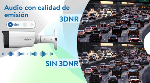 Camara dahua bullet con tecnologia 3DNR dahua