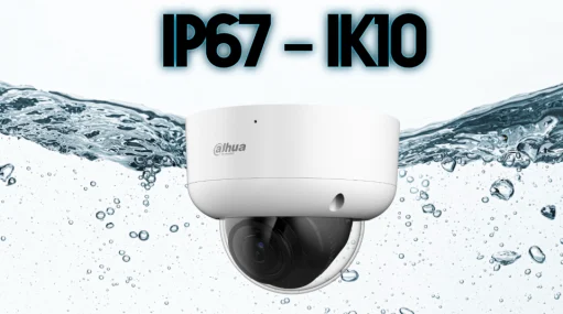 camara Dahua de 8mpx con proteccion IP67, IK10