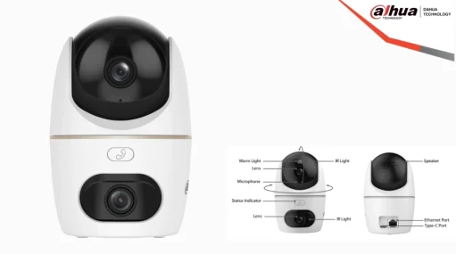 Camara dahua DH-IPC-H3DP-3F-0360B con doble lente