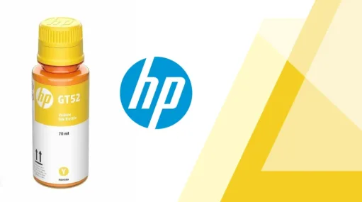botella de tinta gt52 HP original
