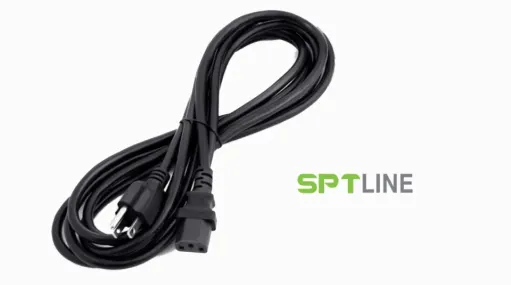 cable de corriente para elecricidad marca sptline