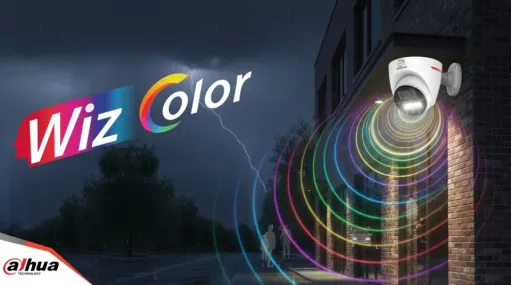 Camara fullcolor de 2mpx domo wizcolor