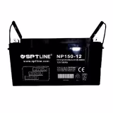Batería de GEL ciclo profundo 12V 150Ah SPTLINE, baja autodescarga, Sin derrames, libre de mantenimiento