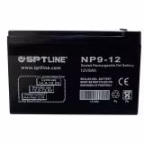 Batería de gel recargable, SPTLINE 12V / 9Ah
