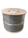 Cable FTP Cat 6 Netlinks Fluke Pass, 100% Blindado, 23AWG, Indoor, 305m, Gris