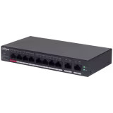 Switch Gigabit de 10 Puerto Dahua 8 Puertos PoE de larga distancia Administrado Protección de bucle BT 90W