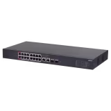 Switch Gigabit de escritorio administrado Dahua 20 Puertos con 16 Puertos PoE