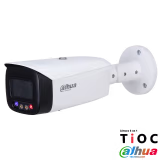 Cámara IP Bullet Dahua 5MP TIOC / Lente fijo de 2.8mm / Full Color / Audio / Disuación Activa / SMD Plus / IP67