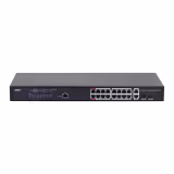Switch Gigabit Dahua 18 puertos / PoE Inteligente / Transmisión PoE de larga distancia de 250m