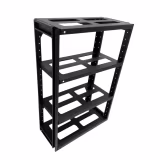 Rack de 4 pisos para banco de Baterías  Medidas: 88.6cm x 58.4cm x 28cm