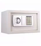 Caja Fuerte Digital con combinacion electronica Para pared 30x20x20 con juego de llaves Color Blanco