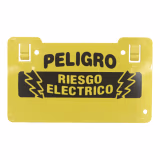 Aviso para cerco electrico con impresion digital