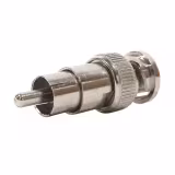 Conector BNC macho a RCA macho SPTLINE / Convertidor BNC a RCA / Especial para CCTV