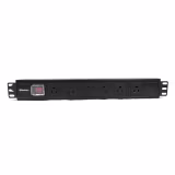 PDU basico de energia con 6 tomas NEMA 5-15R Rackeable NETLINK / Input: 110Vac ,15A-1650W / Output: 110Vca
