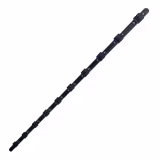 Tubo de paso o intermedio de 10 lineas (1.50Cm) / Material: Hierro / Color: Negro / Tubo de 1 pulgada.