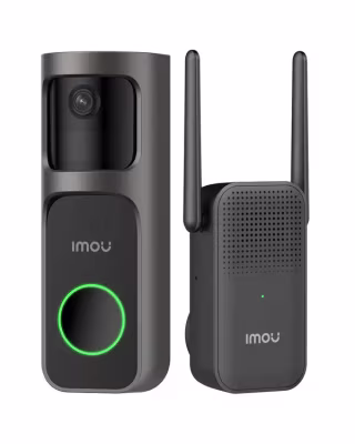 Kit de Timbre 2S 3MP IMOU Vision gran angular 166° D Rotacion horizontal 30° Vision nocturna
