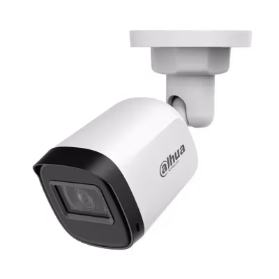 Cámara Bullet 2MP Dahua Lente fijo 2.8mm IR 30m Iluminación Inteligente Plastico IP67